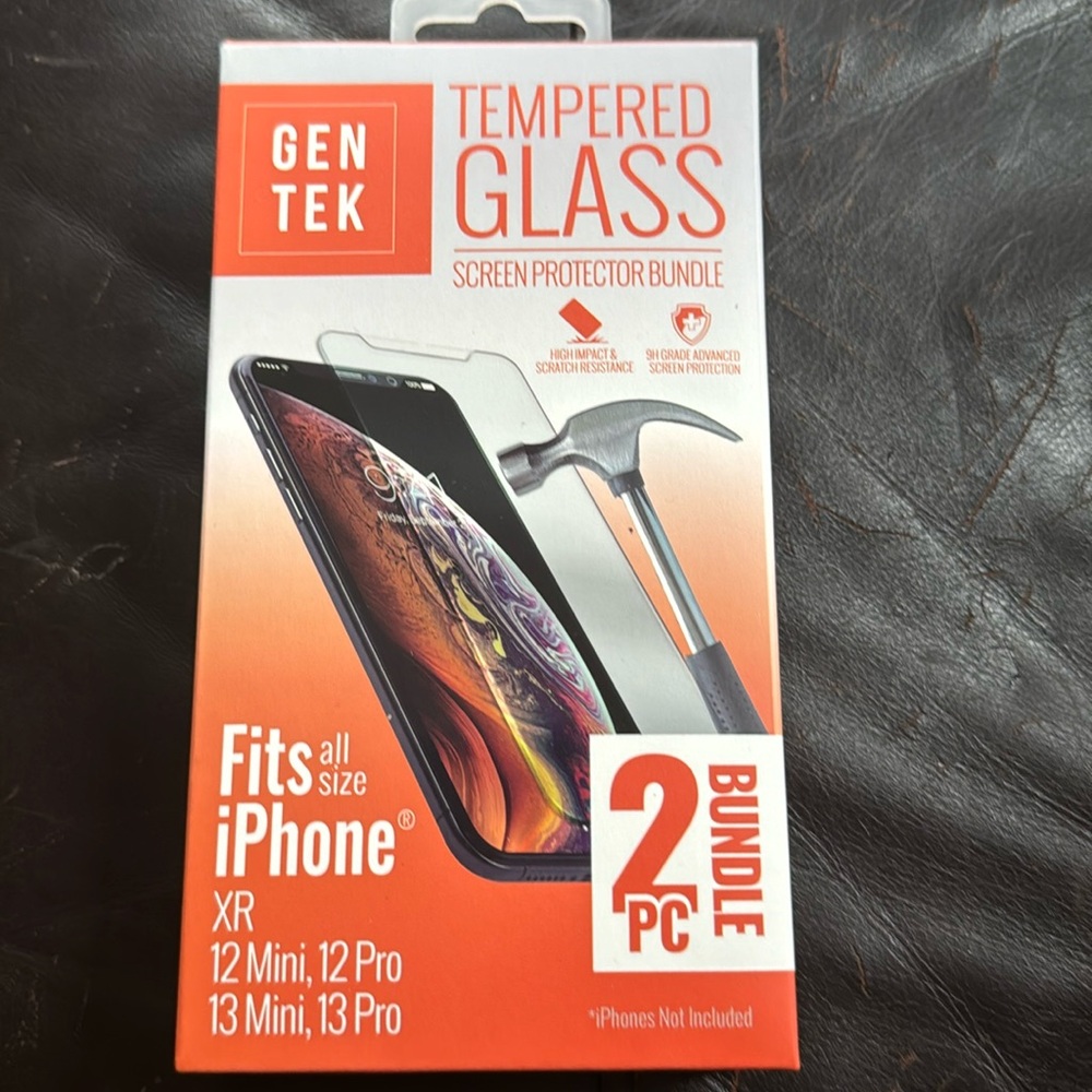 Tempered glass screen protector bundle
